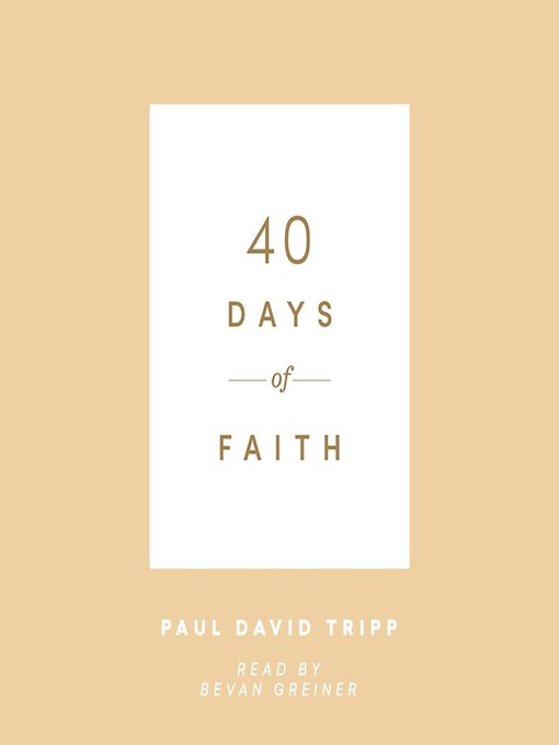 Cover image for 40 Days of Faith
